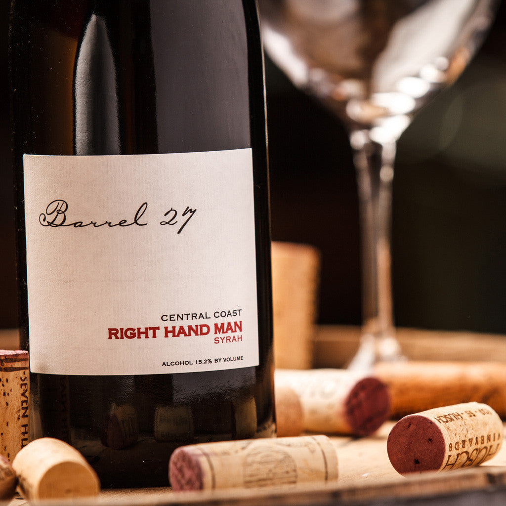Barrel 27 <br />Right Hand Man Syrah 2010