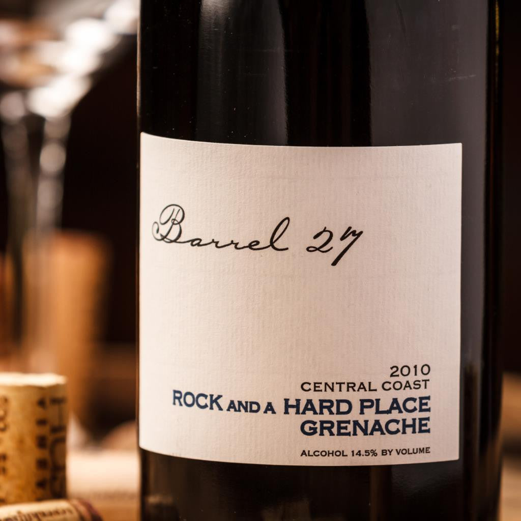 Barrel 27 <br />Rock and a Hard Place <br />Grenache