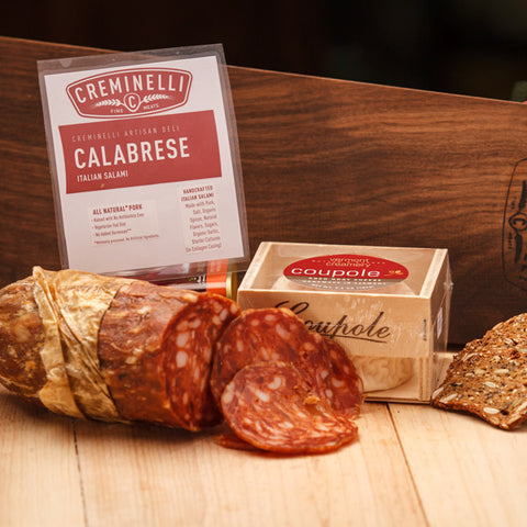 Creminelli Fine Meats <br />Handcrafted <br />Calabrese Italian Salami