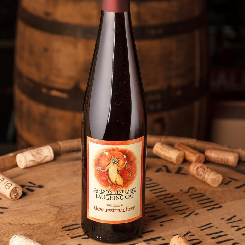 Carlson Vineyards <br />Laughing Cat <br />Gewurztraminer