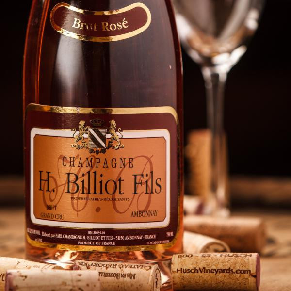 HENRI BILLIOT <br />BRUT ROSE CHAMPAGNE
