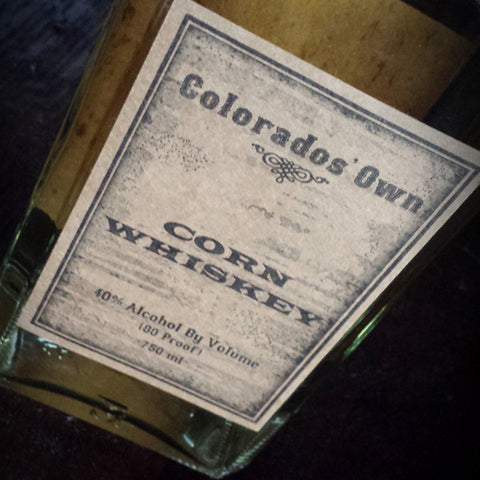 Colorados Own Corn Whiskey