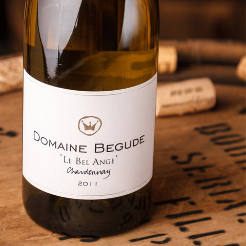 DOMAINE BEGUDE <br />"LE BEL ANGE" <br />2011 UNOAKED CHARDONNAY <br />LIMOUX FRANCE