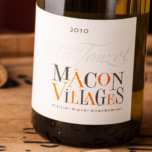 JEAN TOUZOT <br />MACON VILLIAGES <br />CHARDONNAY FRANCE