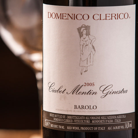 Dominico Clerico <br />Ciabot Mentin Ginestra <br />Barolo 2005