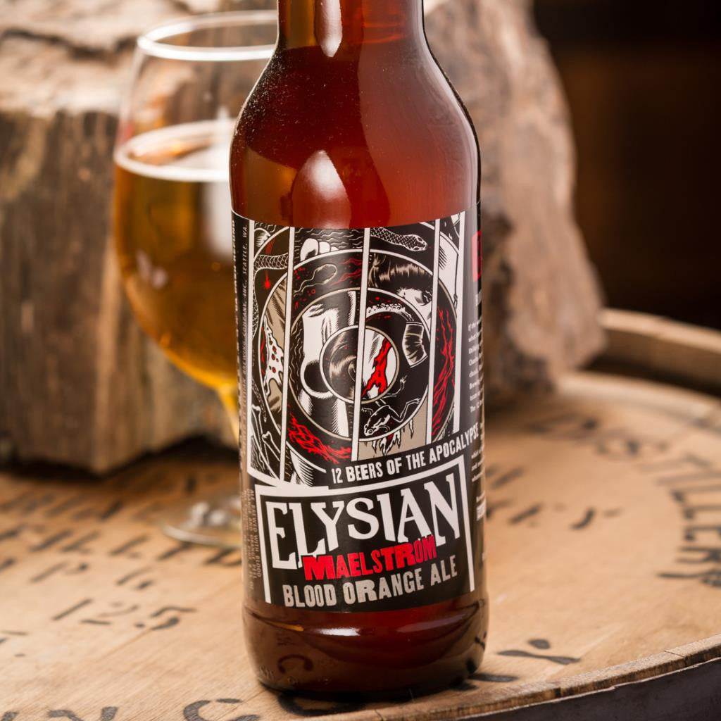 Elysian Brewing<br />Malestrom<br />Blood Orange Ale