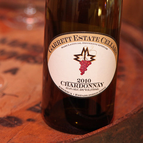 Garrett Estate Cellars <br />Chardonnay <br />Olathe Colorado