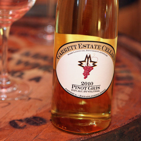 Garrett Estate Cellars <br />Pinot Gris <br />Olathe Colorado