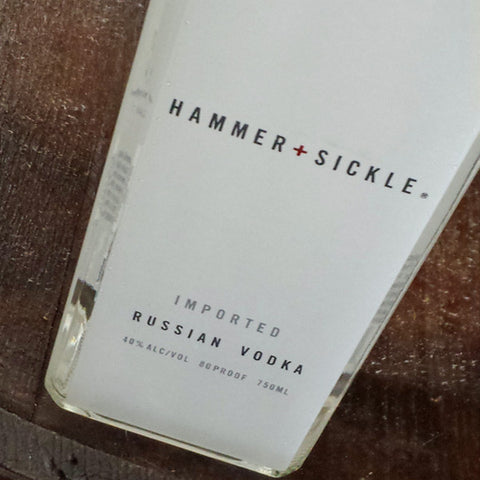 Hammer and Sickle Russian Vodka