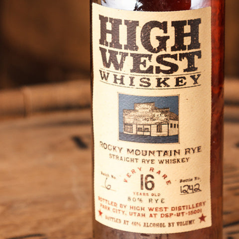 High West <br />16 Year Old Rye