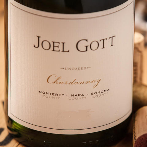 JOEL GOTT <br />UNOAKED <br />CHARDONNAY