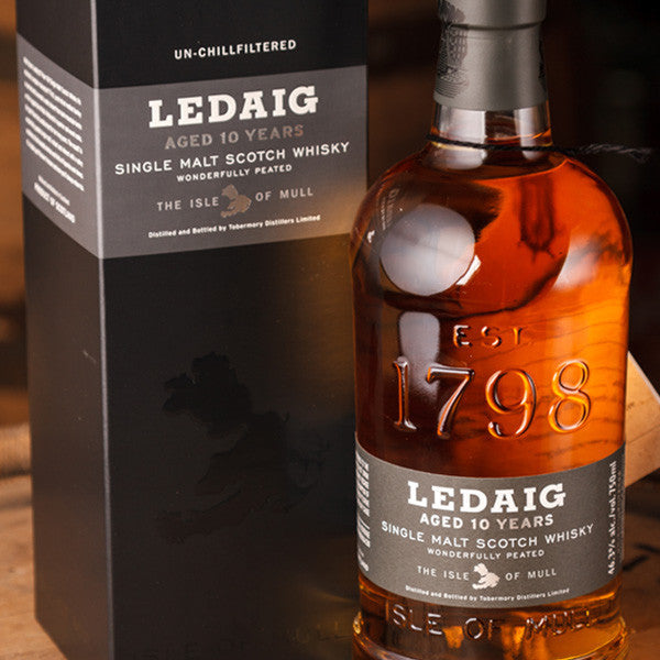 Ledaig <br />10 Year Single Malt <br />Isle of  Mull Whiskey