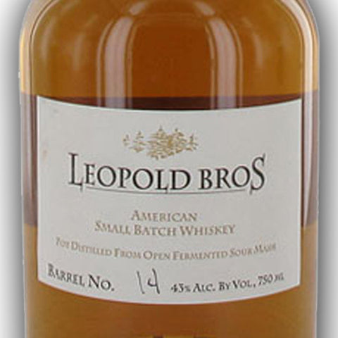 Leopold Bros. <br />American Small Batch <br />Whiskey