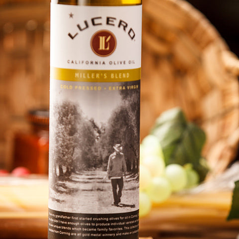 EVOO 2012 <br />Lucero "Miller's Blend"  <br />Certified Extra Virgin <br />Olive Oil