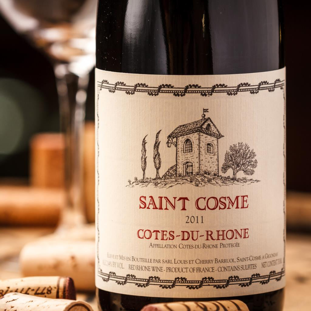 Chateau De Saint Cosme <br />Cotes Du Rhone 2011