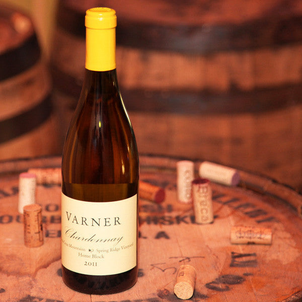 A 3 Bottle Set <br />2011 Varner Chardonnay  <br />Home Block <br />Bee Block <br />Amphitheater Block